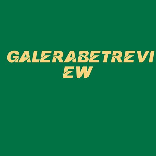 Logo da GALERABETREVIEW